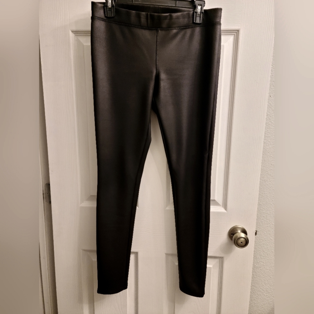 Express faux leather legging